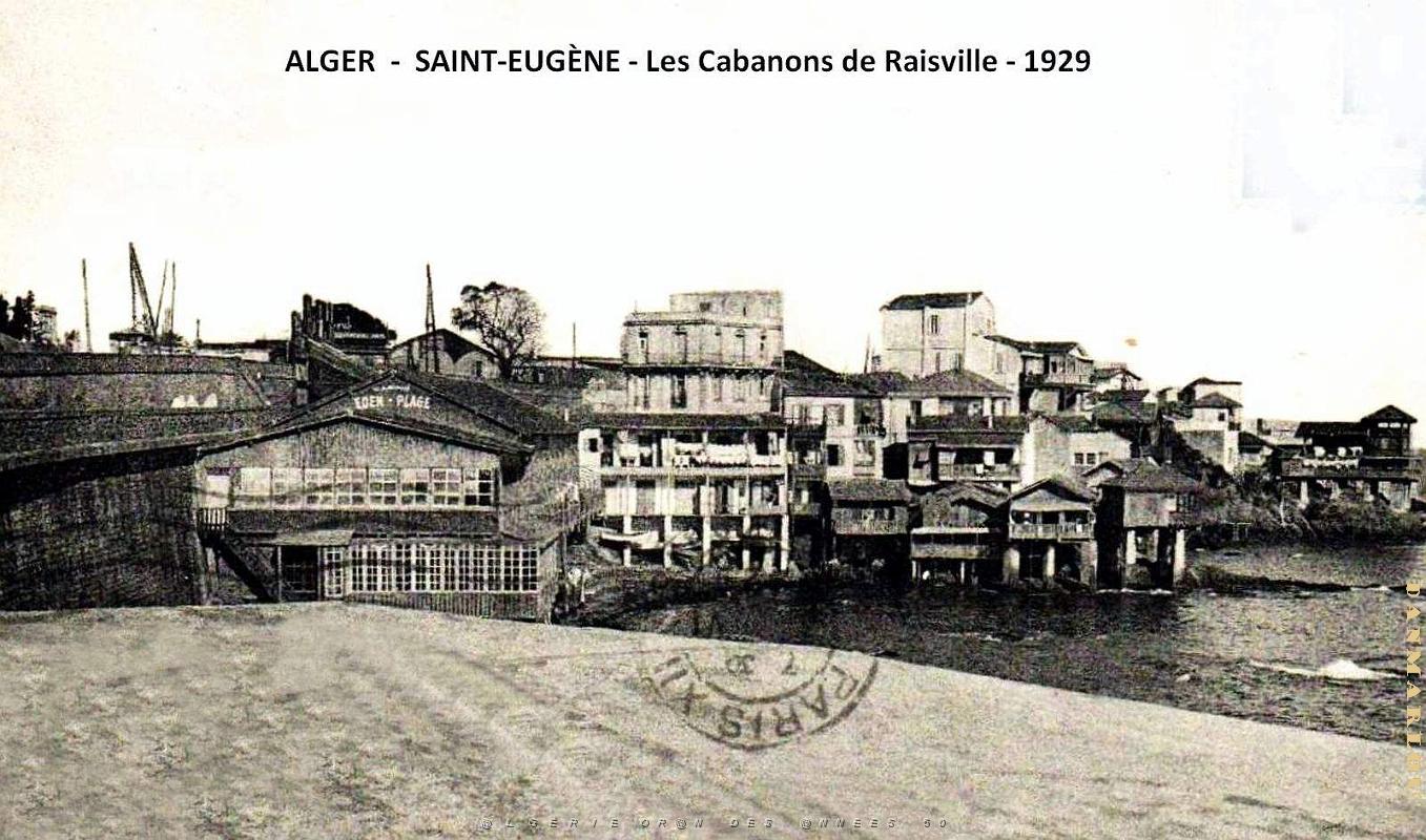 Alger - Saint-Eugene - Cabanons de Raisville - 1929.jpg